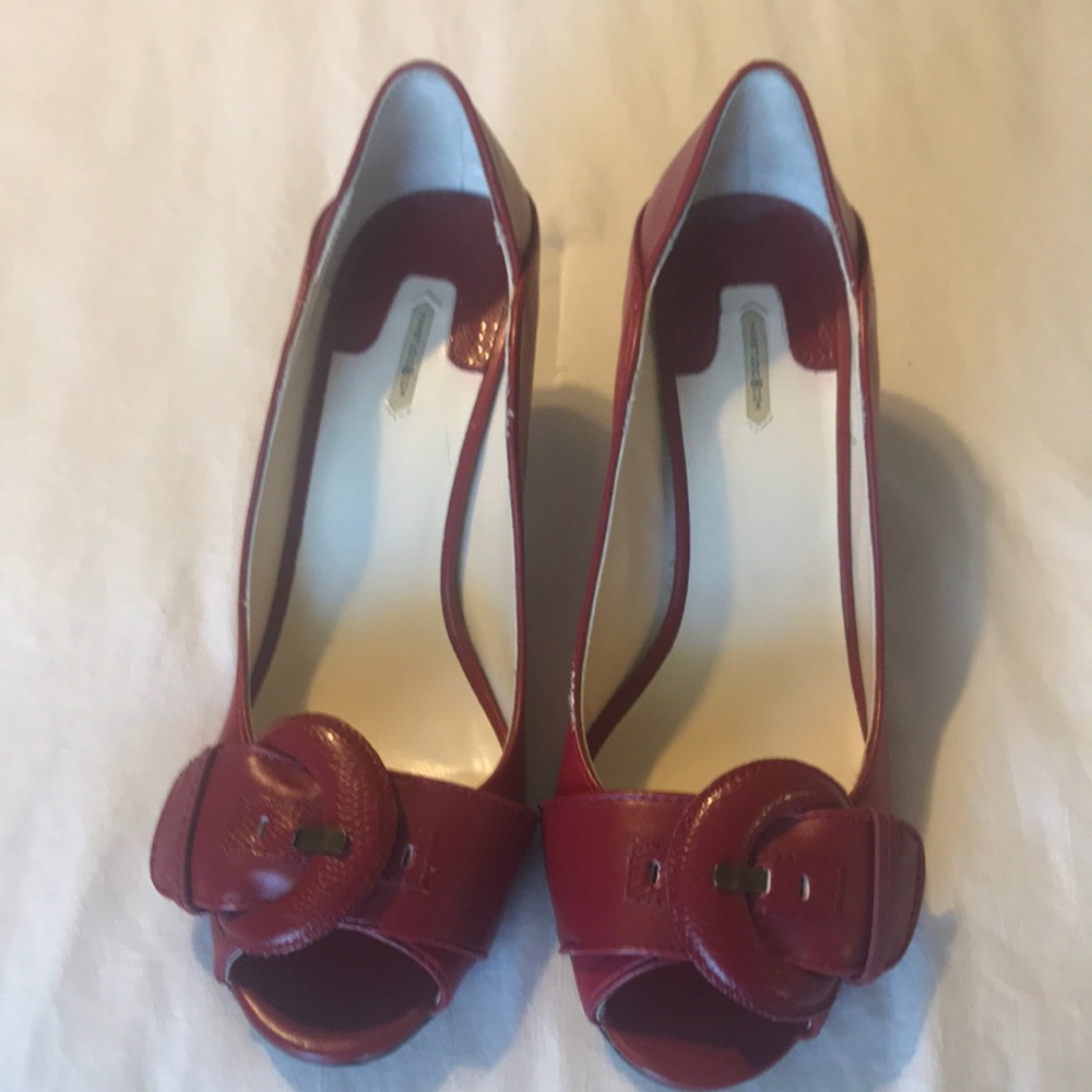 Red High Heels Size 7